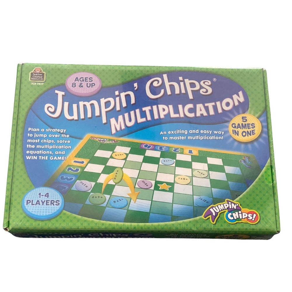 Jumpin Chips: Multiplication Game